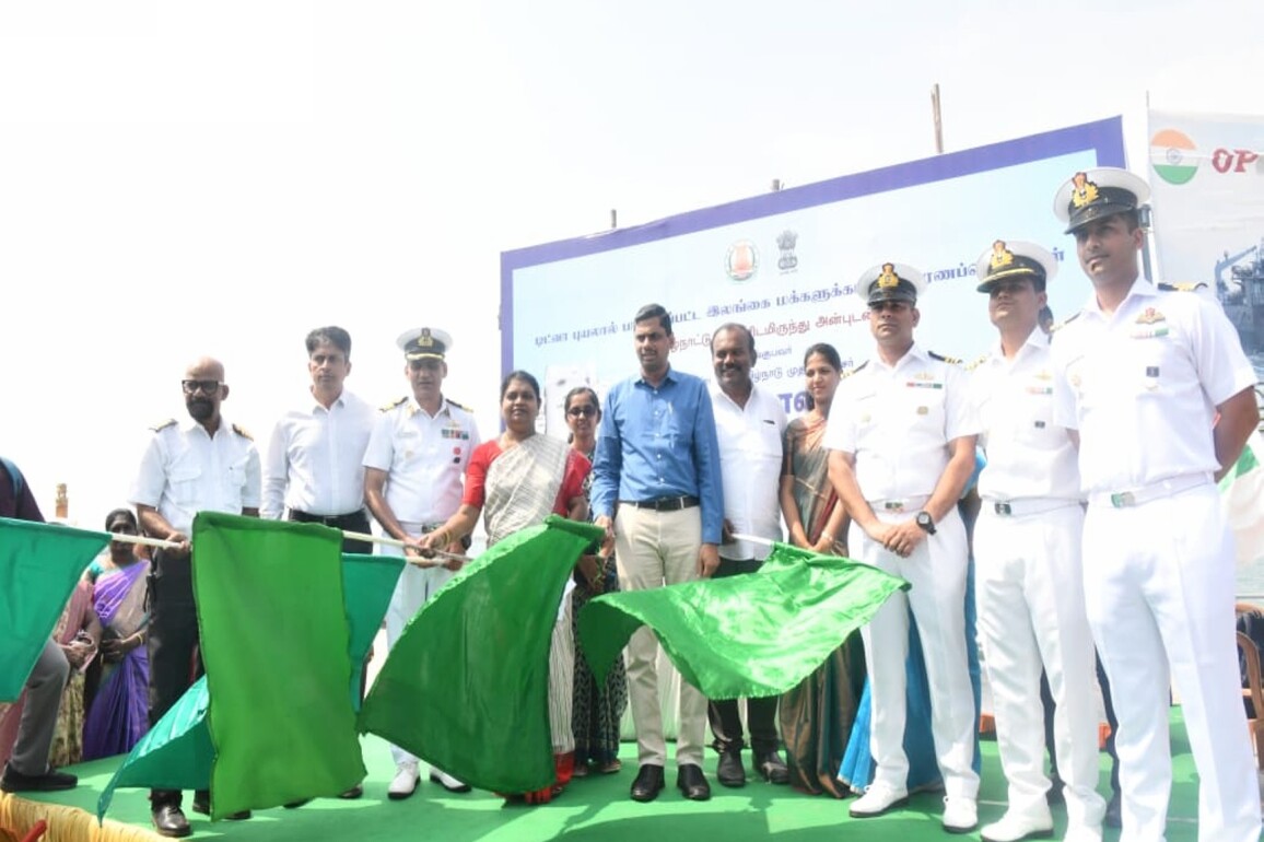 Support from the Tamil Nadu Govt reaches Sri Lanka as relief aid dispatched for Cyclone Ditwah-hit communities