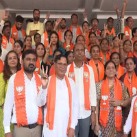 "Trust of people behind success": BJP celebrates landslide win in Gujarat local body polls
