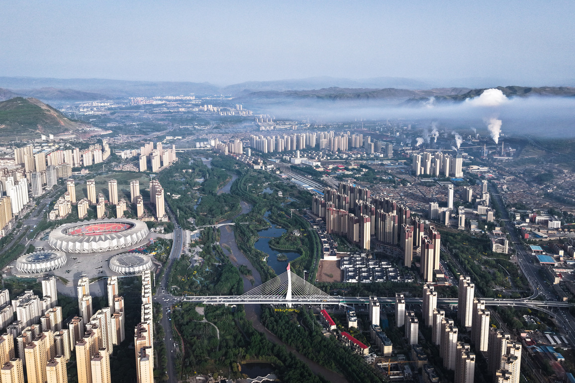 CHINA-QINGHAI-XINING-SUNRISE-SCENERY (CN)