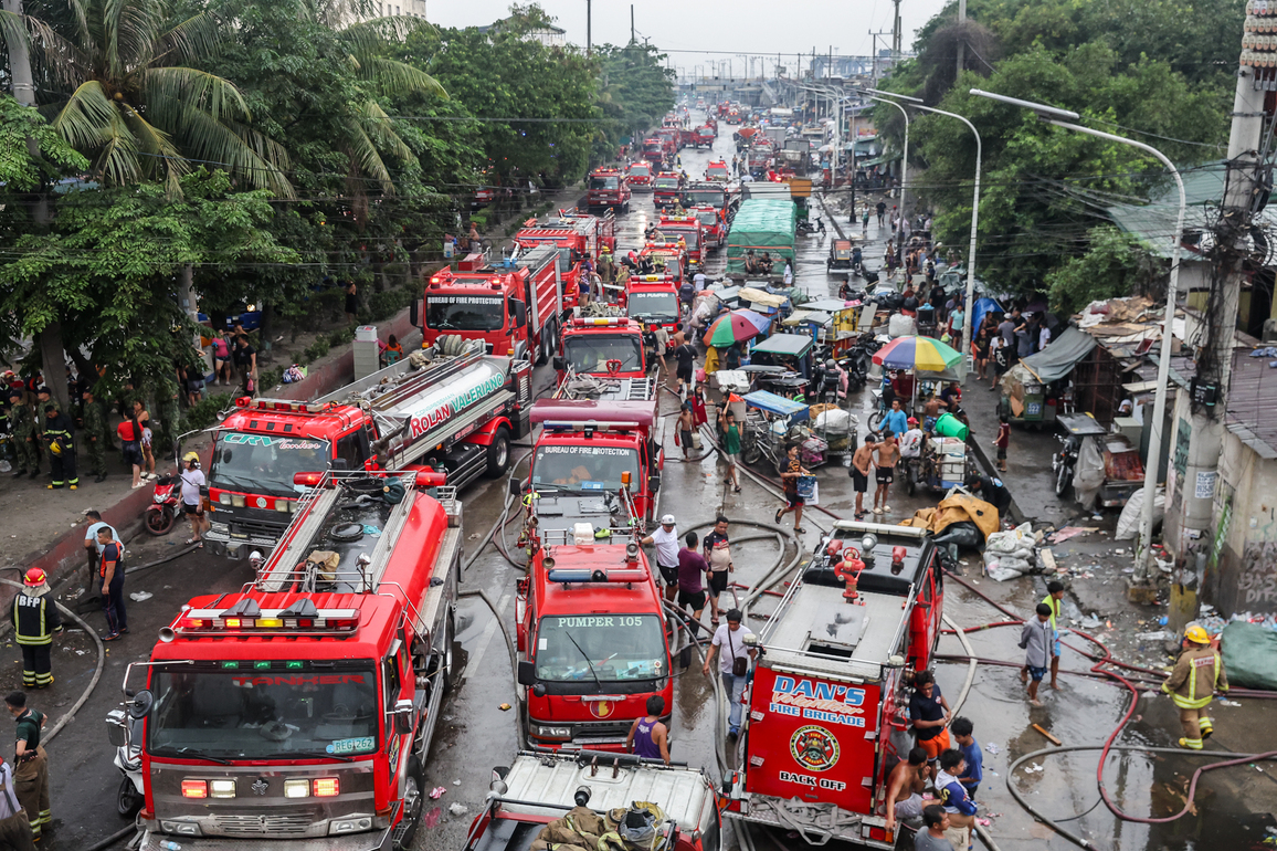 PHILIPPINES-MANILA-FIRE