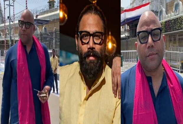 Sandeep Reddy Vanga stuns fans with his bald look at Tirupati Balaji Temple