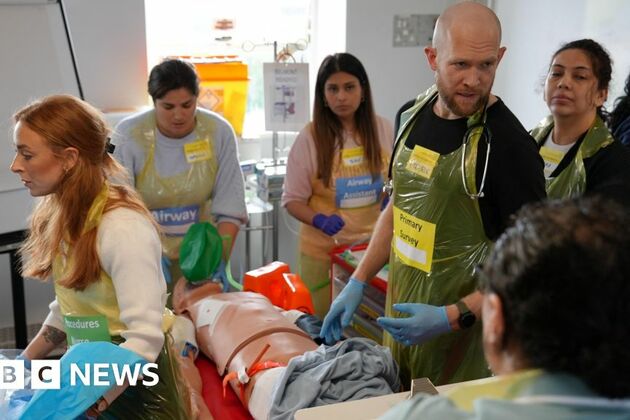 Birmingham Queen Elizabeth Hospital uses warzone training to help patients