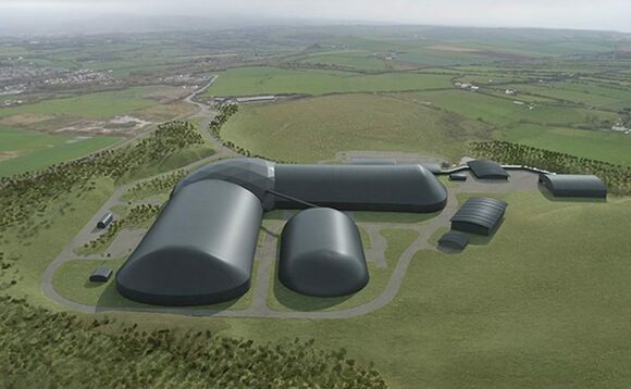 Mock-up of planned Whitehaven coal mine | Credit: West Cumbria Mining