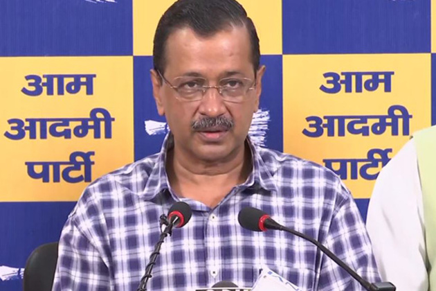 "People fed up with BJP": Arvind Kejriwal after AAP wins Visavadar and Ludhiana West bypolls