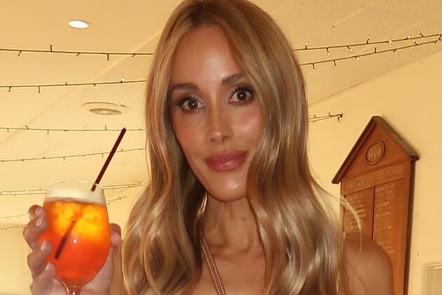 Bec Judd cuts a very youthful figure as she celebrates her 43rd birthday