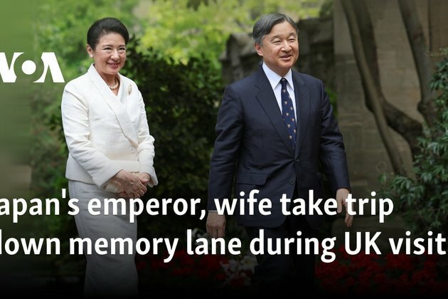 Japan&#039;s emperor, wife take trip down memory lane during UK visit