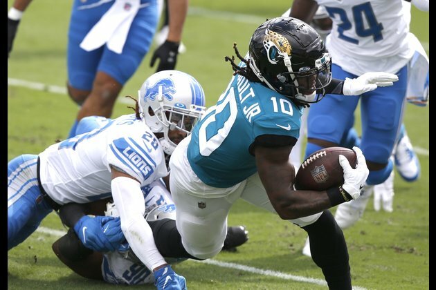 Rookie RB Swift helps Lions tame Jaguars