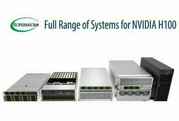 Supermicro expands its NVIDIA-certified server portfolio with new NVIDIA H100 optimized GPU Systems; New servers boost AI training performance by up to 9x