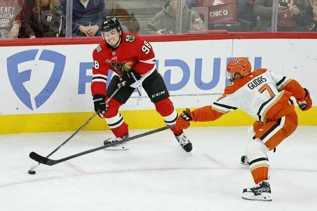 Ryan Donato lifts Blackhawks past Ducks in OT
