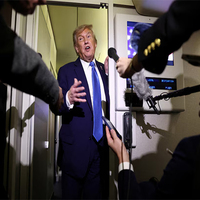 Trump says not keen on regime change in Iran, "don't want to see so much chaos"