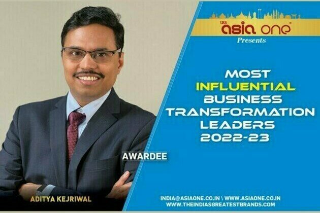 Aditya Kejriwal Won AsiaOne Most Influential Business Transformation Leaders 2022-23 Award