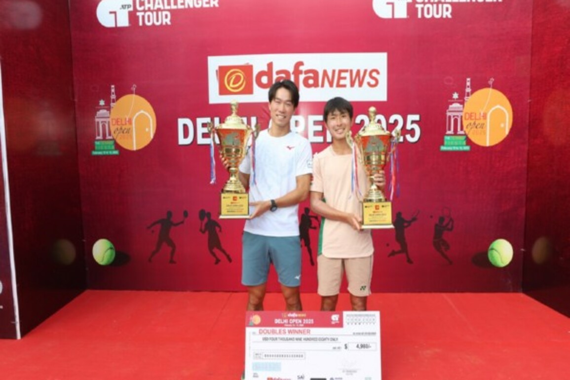 Delhi Open: Unseeded Japanese pair of Imamura-Noguchi secure men's doubles title