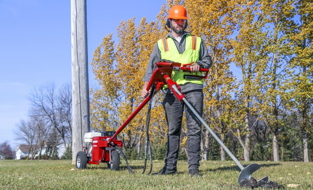  Anchoring adapters expand earth drills’ capabilities to drive tent stakes, anchor mobile homes or anchor utility stakes