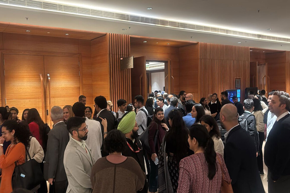 Bharat Mandapam pulses with "unprecedented energy" as India hosts historic Global AI Summit