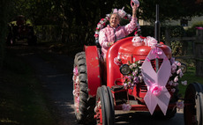 Pink Ladies' Tractor Run raises thousands for charity - 'everybody knows somebody who has been affected by breast cancer'