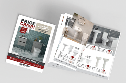 Frontline Bathrooms launches new Price Crash brochure