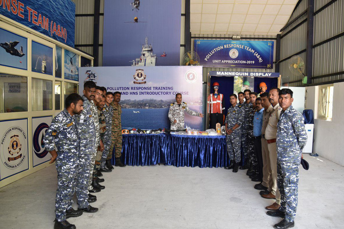 Indian Coast Guard conducts OPRC Level-I, maiden HNS training course in Andaman and Nicobar Islands