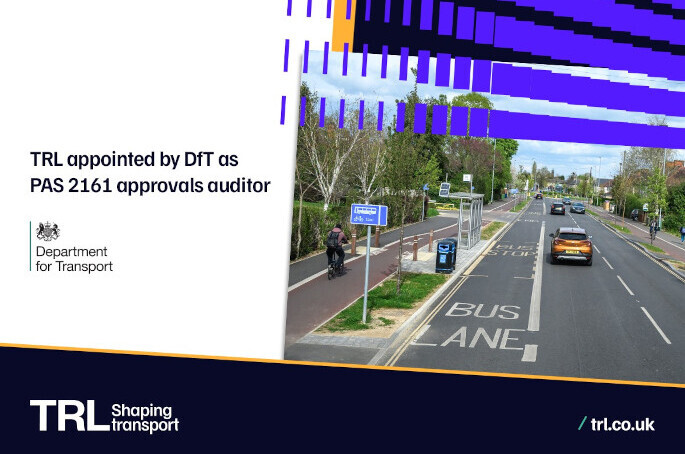TRL made kingmaker of condition monitoring with PAS 2161 auditor role