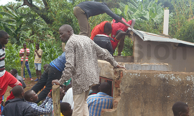 A football match, a latrine, a mad scramble for tickets A football match, a latrine, a mad scramble for tickets