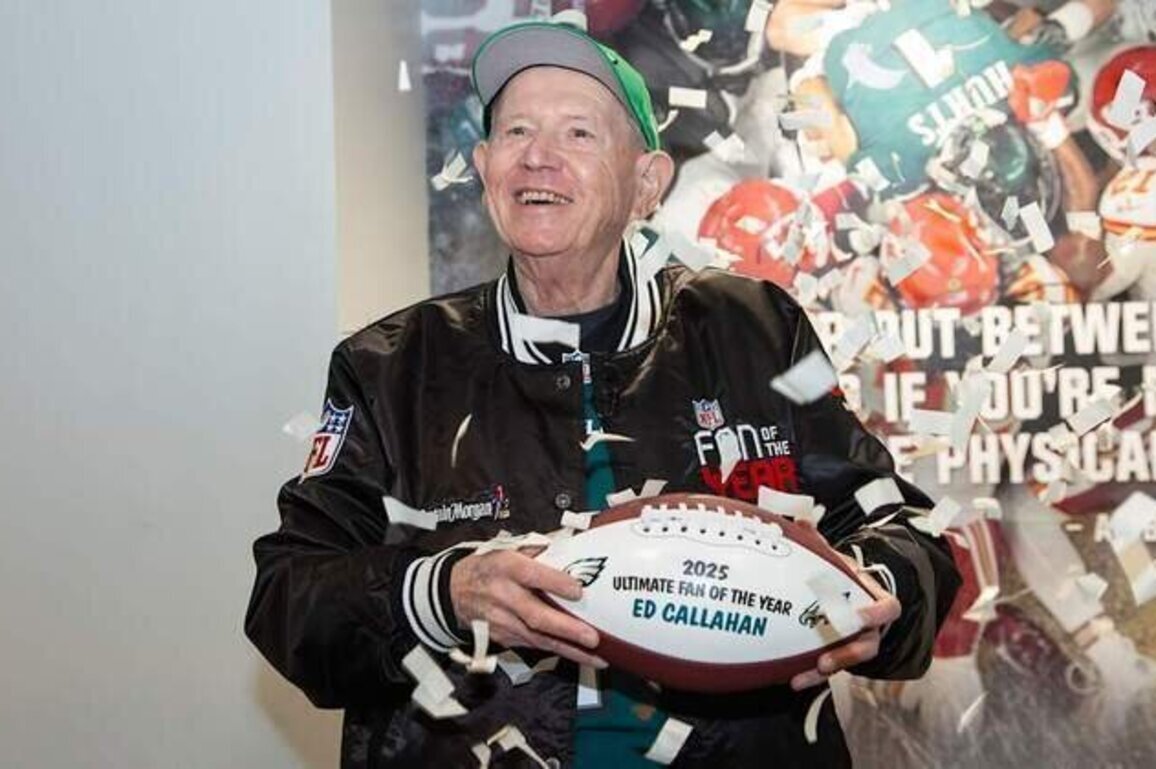 Ed Callahan is the NFL's Ultimate Fan of the Year