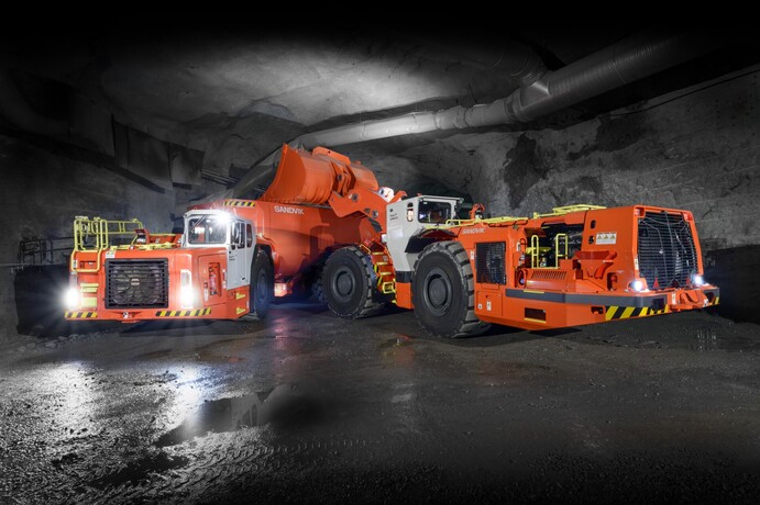 Some of Sandvik's underground offerings.