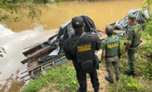 PF, PMMG e Ibama combatem garimpo ilegal em rios de MG