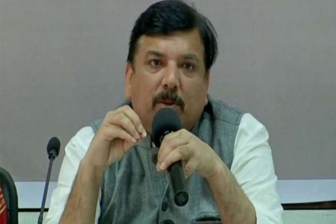 AAP leader Sanjay Singh slams Odisha Govt; donates 50,000 to tribal man who carried sister's skeleton to bank