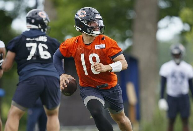 Bears rookie QB Caleb Williams impresses in OTA practice