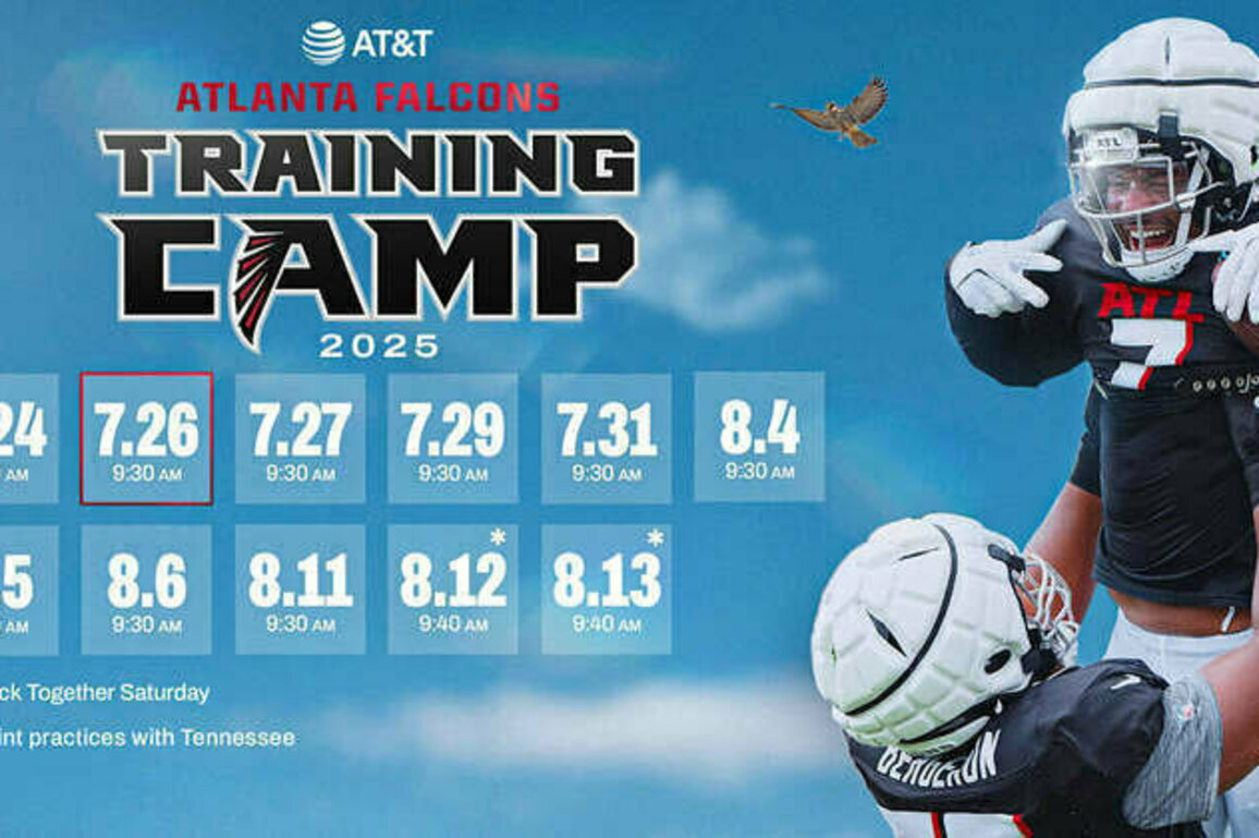 2025 Training Camp: Falcons announce open practice dates