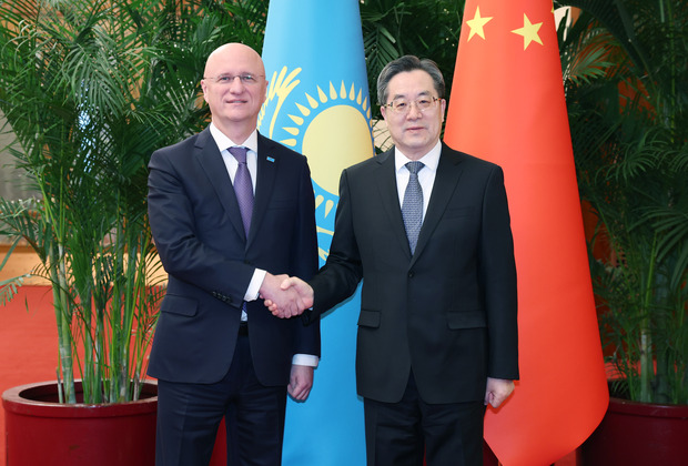 CHINA-BEIJING-DING XUEXIANG-KAZAKHSTAN-MEETING (CN)