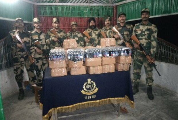 BSF seizes large quantities of narcotics and contraband along India-Bangladesh border