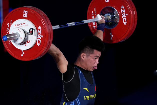 (SP)CHINA-JIANGSHAN-WEIGHTLIFTING-ASIAN CHAMPIONSHIPS-MEN'S 67KG (CN)