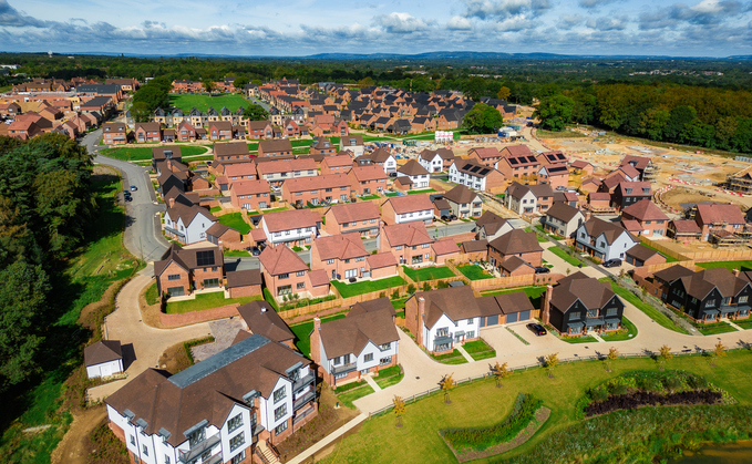 New homes under construction in South-East England | Credit: iStock