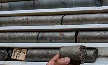  Drill core from the Thor prospect