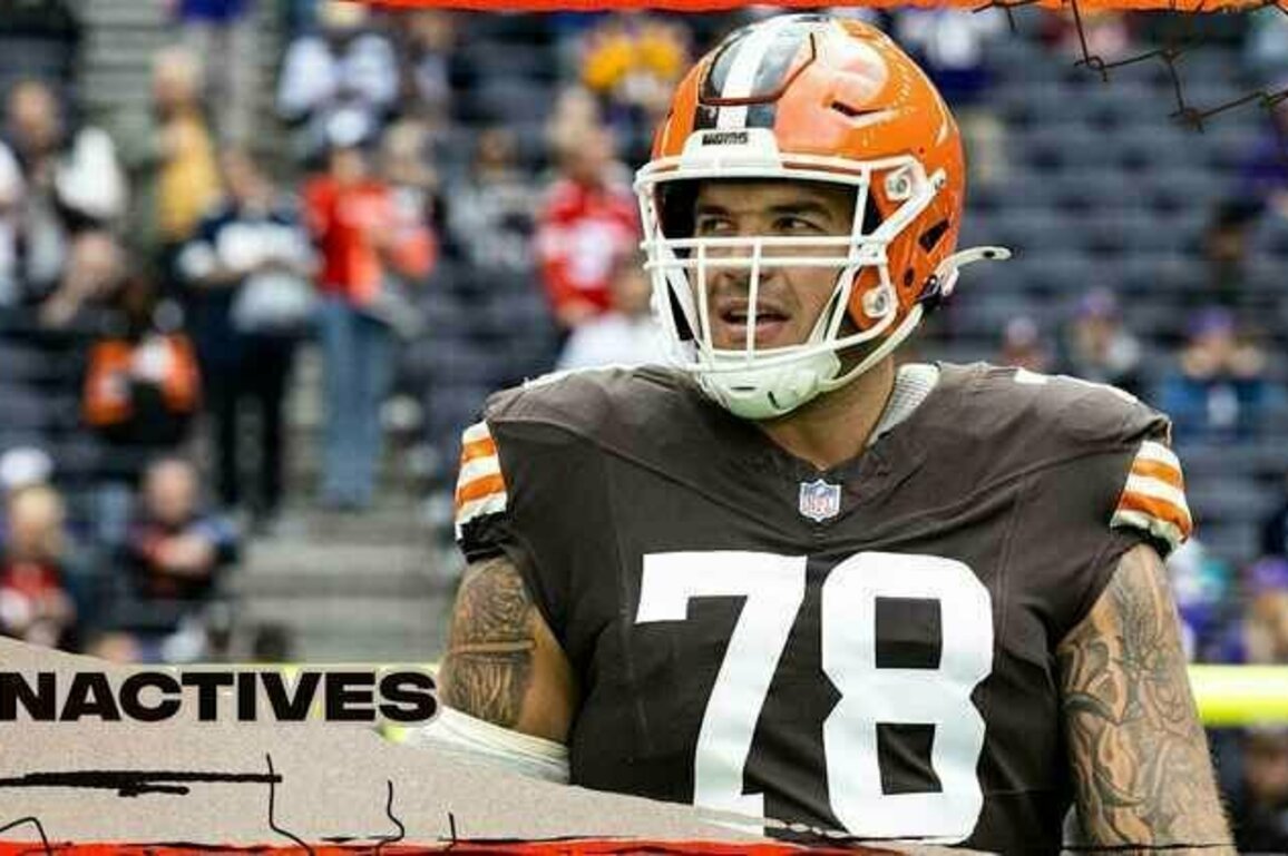 Browns announce inactives for Week 7 against the Dolphins