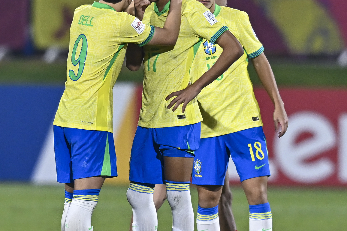(SP)QATAR-DOHA-FOOTBALL-FIFA U17 WORLD CUP 2025-PORTUGAL VS BRAZIL