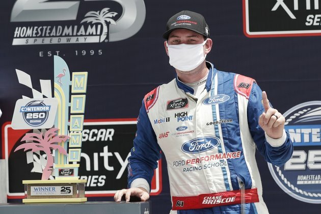 Briscoe works overtime to win Pocono Green 225