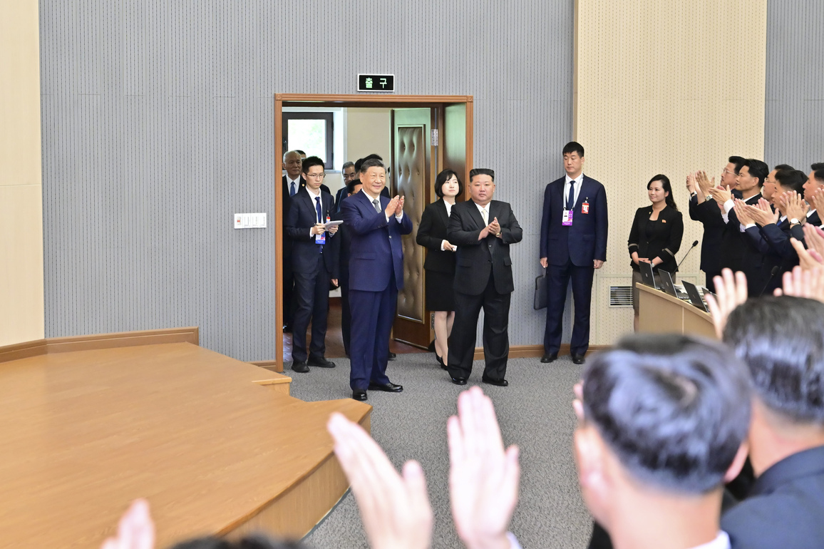 DPRK-PYONGYANG-CHINA-XI JINPING-WPK-CENTRAL CADRES TRAINING SCHOOL