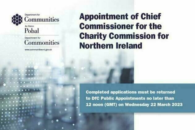Competition to appoint a new Chief Commissioner for the Charity Commission for Northern Ireland