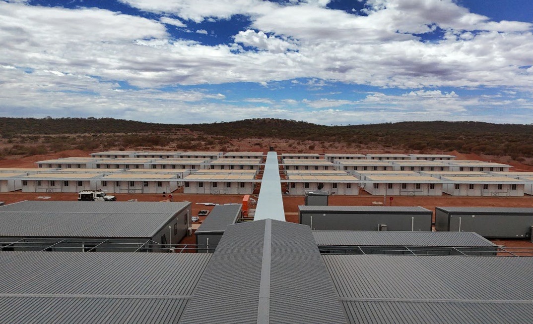 The new Dingo Range camp