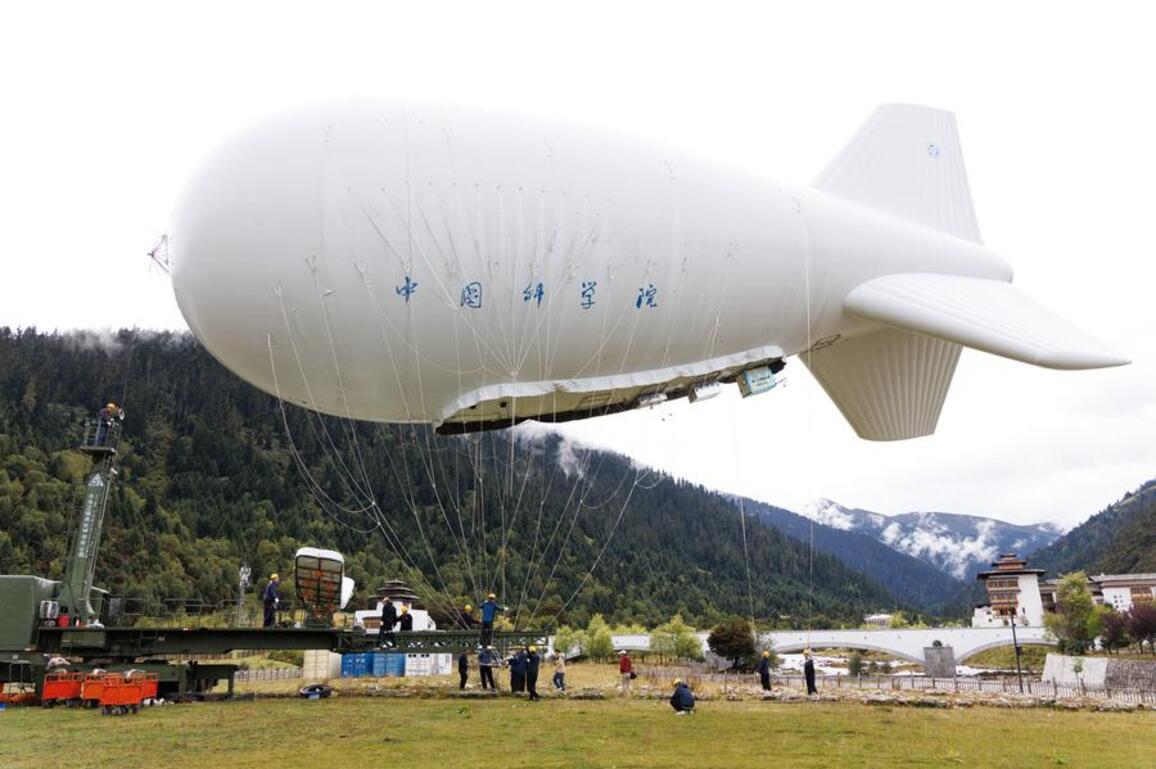 China conducts tethered balloon experiment, offering new insights into Qinghai-Tibet Plateau ecosystem