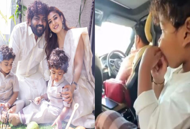 Nayanthara, Vignesh Shivan's sons dance to Jr NTR's 'Chuttamalle', check out video