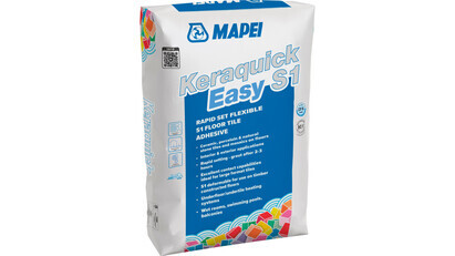 A rapid-set in all seasons with new Keraquick Easy S1
