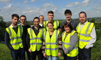 Staff steel themselves for charity efforts