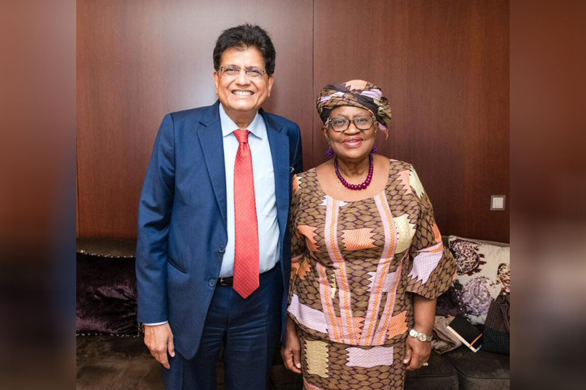 Piyush Goyal meets WTO Director General, emphasises India's commitment to rules-based multilateral trading system