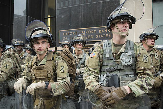 800 National Guard troops sent to Washington D.C.