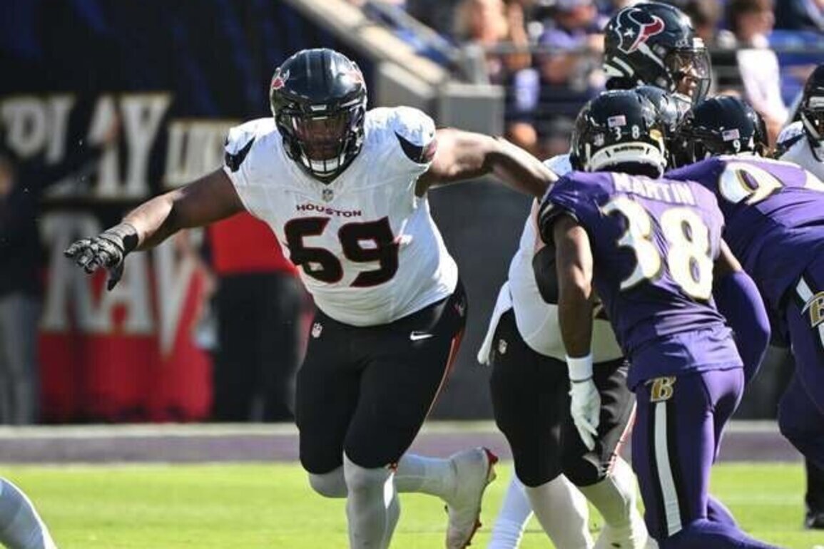 Reports: Texans re-sign G Ed Ingram to 3-year, $37.5M deal