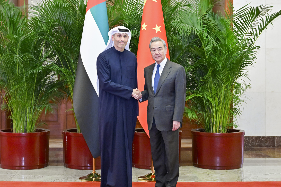 CHINA-BEIJING-WANG YI-UAE-SPECIAL ENVOY-TALKS (CN)