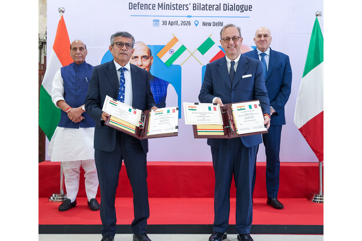 India, Italy exchange Bilateral Military Cooperation Plan for 2026-27; strengthen maritime information sharing via Gurugram fusion centre