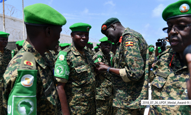 Uganda peacekeepers arrive in Somalia Uganda peacekeepers arrive in Somalia
